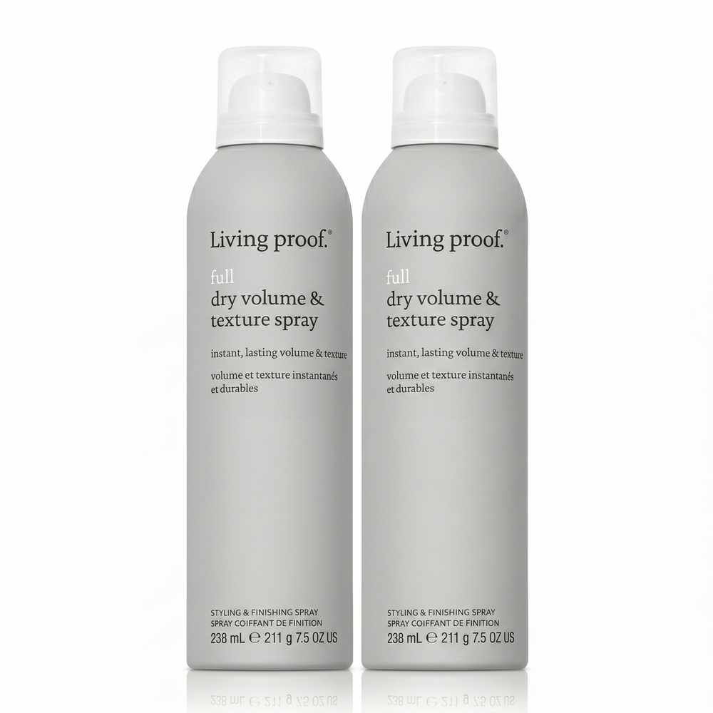 Living Proof Full Dry Volume & Texture Spray 7.5 Oz (Pack of 2)