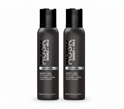 Rusk Volumizing Mousse Bounce + Hold 5 Oz (Pack of 2)