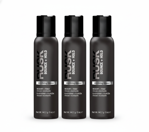 Rusk Volumizing Mousse Bounce + Hold 5 Oz (Pack of 3)