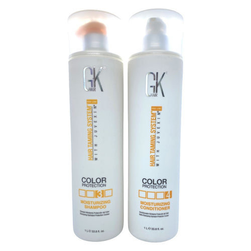 Global Keratin Color Protection Moisturizing Shampoo & Conditioner 33 Oz Set - Beauty Gables