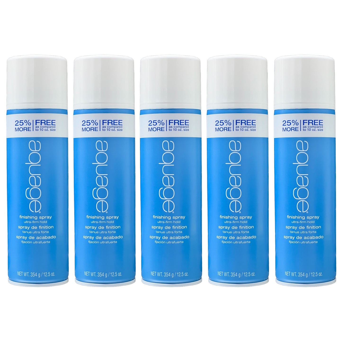 Aquage Finishing Spray Ultra-Firm Hold 12.5 Oz (Pack of 5) - Beauty Gables
