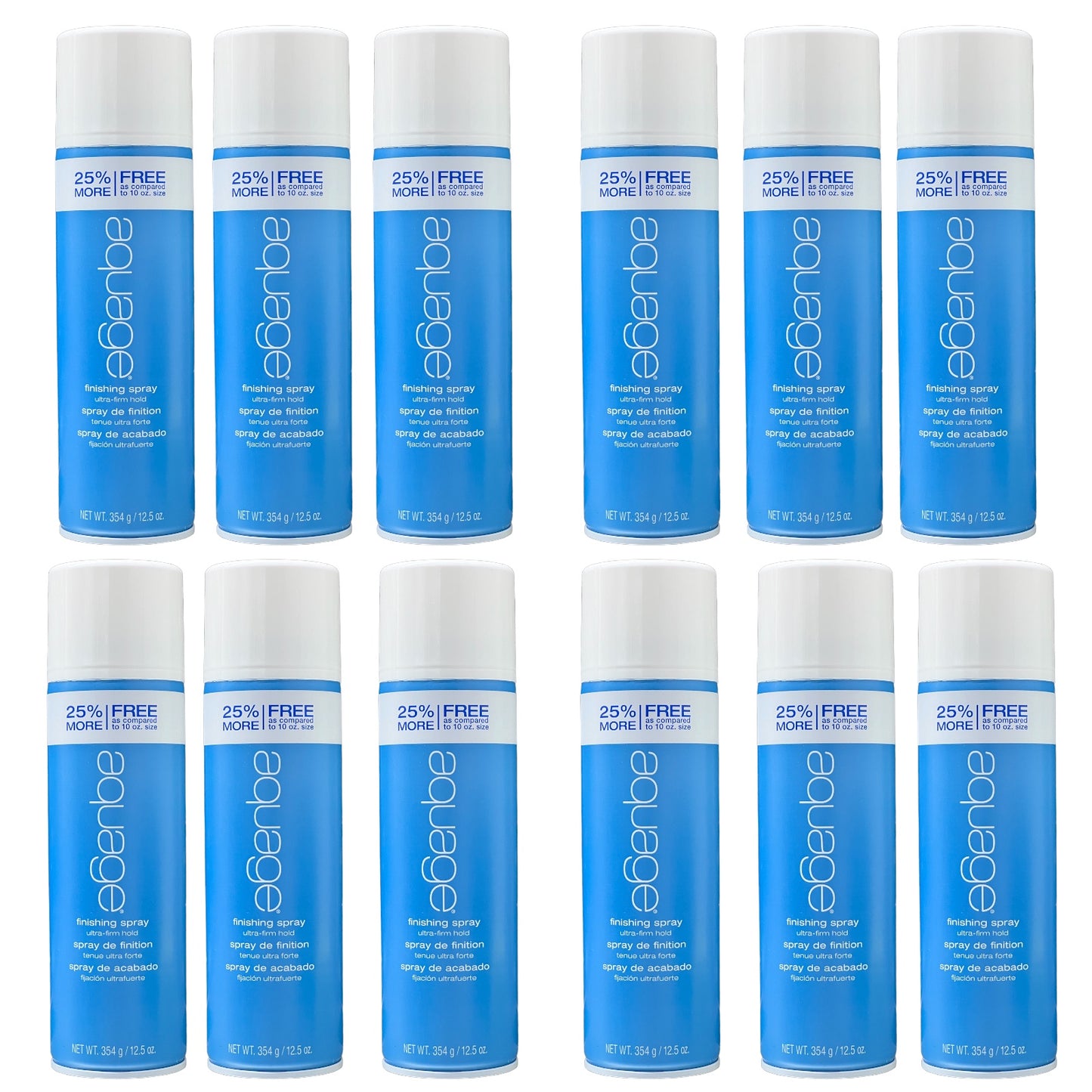 Aquage Finishing Spray Ultra-Firm Hold 12.5 Oz (Pack of 12) - Beauty Gables
