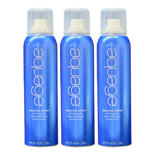 Aquage Beyond Shine Old Package Spray 4.6 Oz (Pack of 3) - Beauty Gables