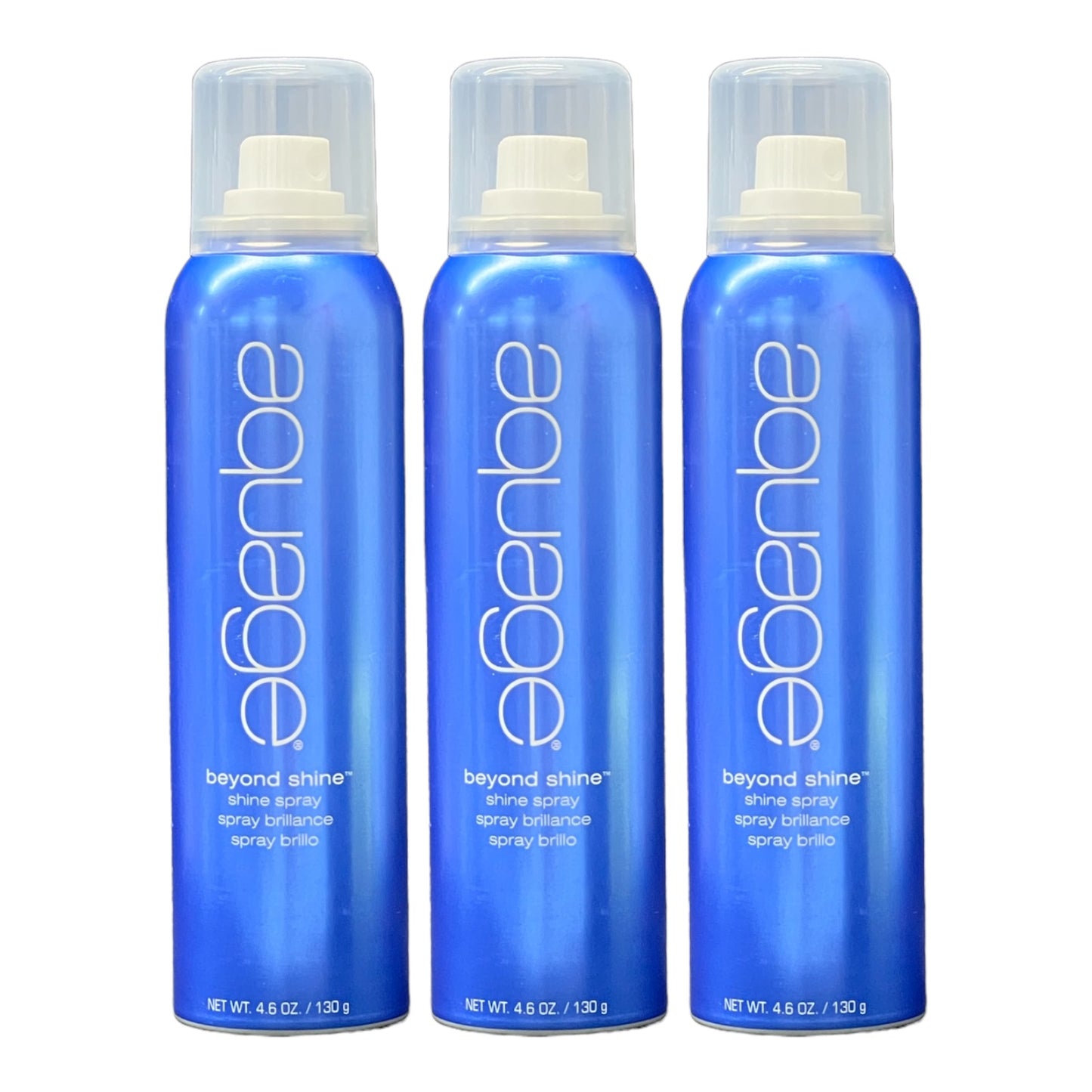 Aquage Beyond Shine Old Package Spray 4.6 Oz (Pack of 3)