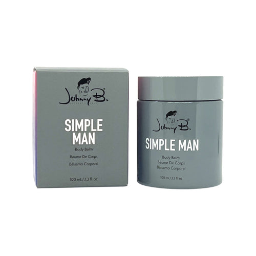 Johnny B Body Balm Simple Man 3.3 Oz - Beauty Gables