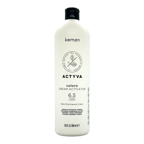 Kemon Actyva Coloro Cream Activator 6.5 Demi-Permanent Color 33.8 Oz - Beauty Gables