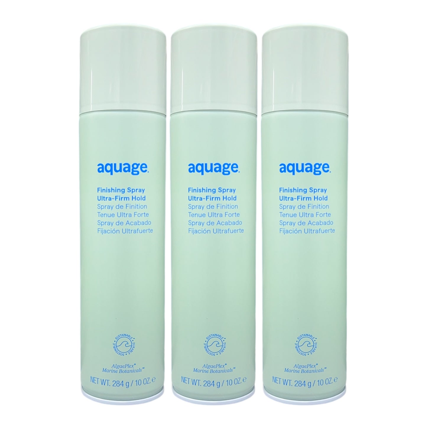 Aquage Finishing Spray Ultra-Firm Hold 10 Oz (Pack of 3) - Beauty Gables