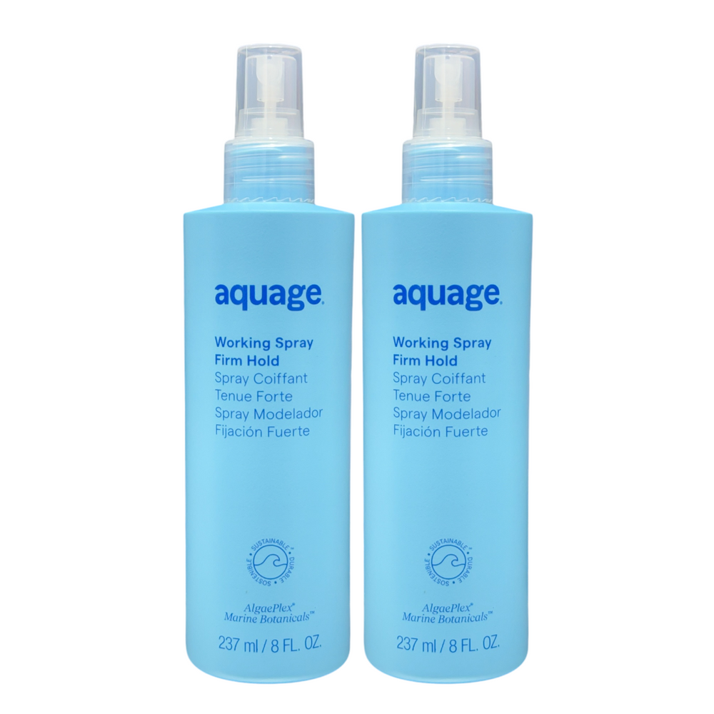 Aquage Working Spray Firm Hold 8 Oz (Pack of 2)