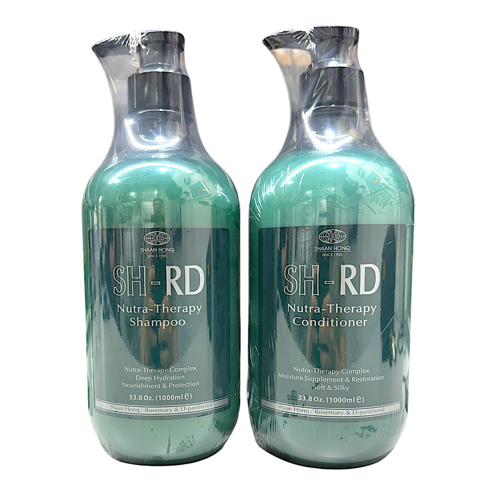 Shaan Honq Nutra-Therapy Shampoo & Conditioner 33.8 Oz Set - Beauty Gables