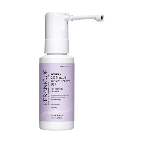 Keranique 2% Minoxidil Topical Hair Regrowth Treatment Spray 2 Oz