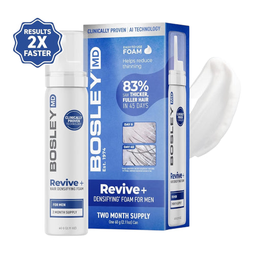 Bosley Revive+ Densifying Foam for Men 2.11 Oz