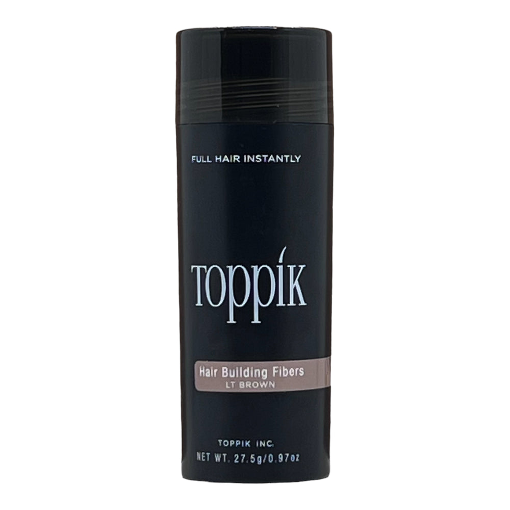 Toppik Hair Building Fibers Light Brown 0.97 Oz - Beauty Gables