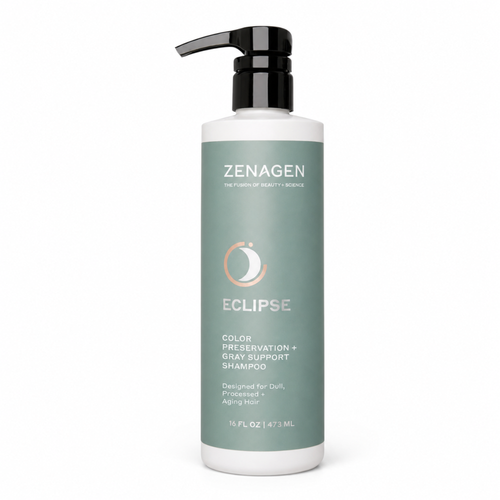 Zenagen Eclipse Color Preservation + Gray Support Shampoo Designed for Dull, Processed 16 Oz