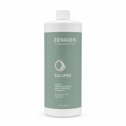 Zenagen Eclipse Color Preservation + Gray Support Shampoo Designed for Dull, Processed + Aging Hair 32 Oz