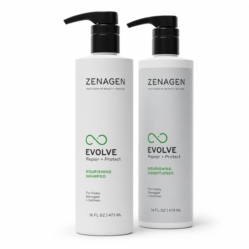 Zenagen Evolve Nourishing Shampoo & Conditioner Repair + Protect 16 Oz Set