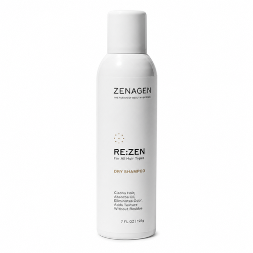 Zenagen Re:Zen Dry Shampoo | Cleans Hair, Absorbs Oil, Eliminates Odor, Adds Texture 7 Oz