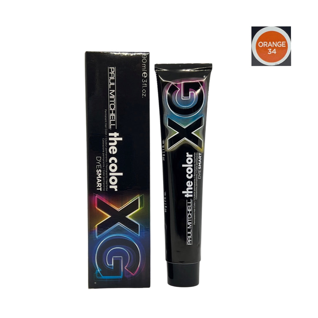 Paul Mitchell The Color Permanent Hair Color # ORANGE /34 3 Oz - Beauty Gables 