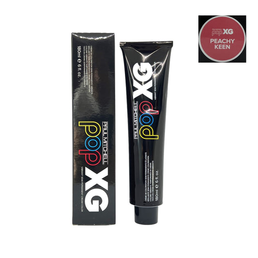 Paul Mitchell Pop XG Vibrant Semi- Permanent Cream Color /PEACHY KEEN 3 Oz - Beauty Gables 