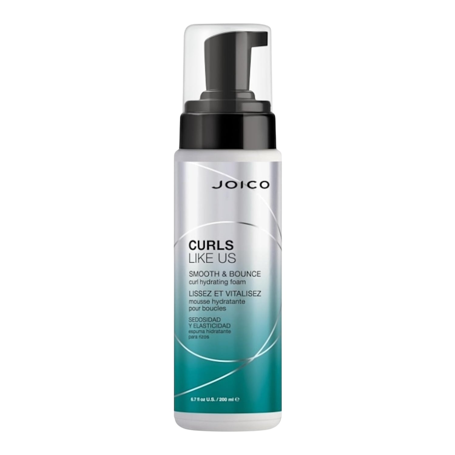 Joico Curls Like Us Smooth & Bounce Curl Hydrating Foam 6.8 Oz - Beauty Gables