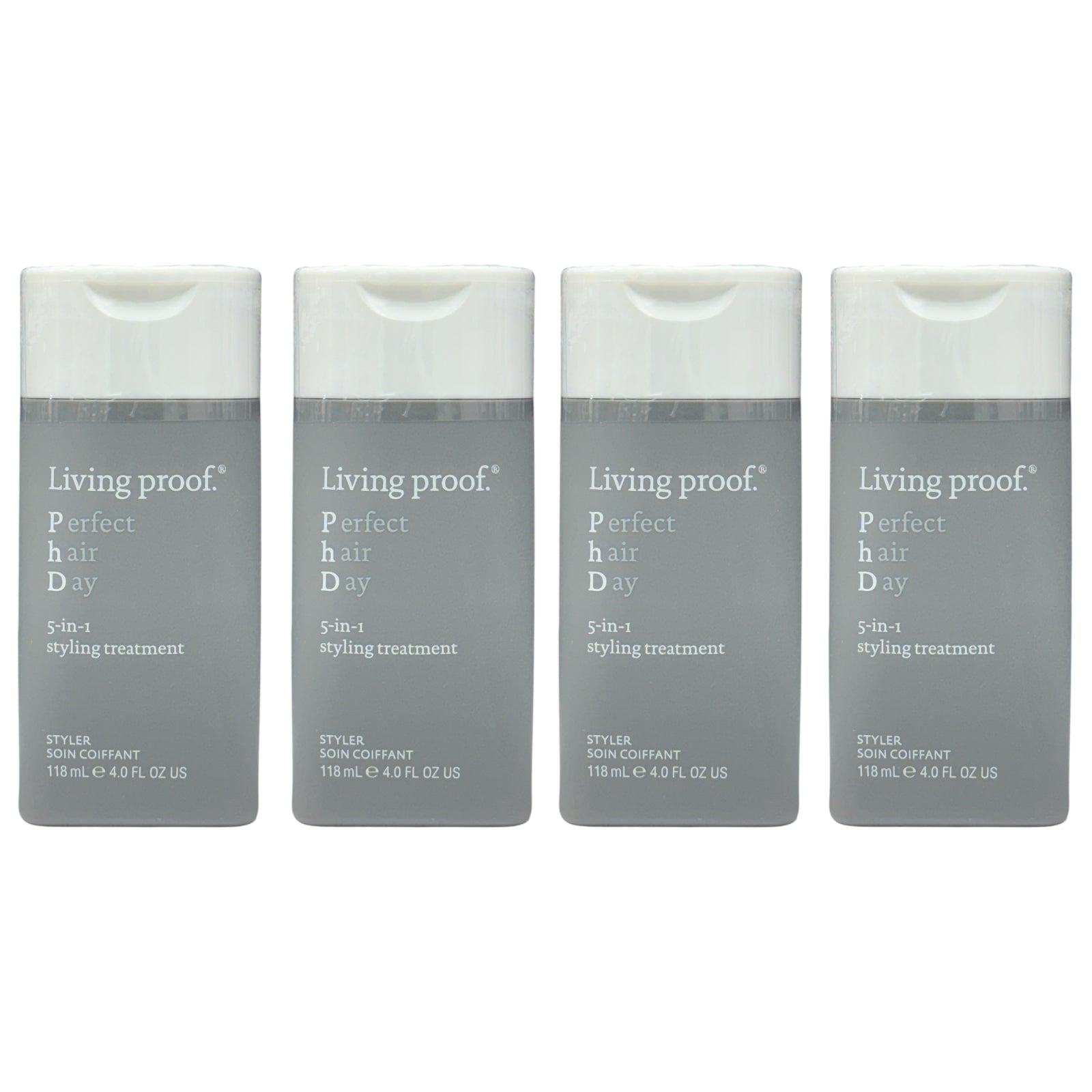 Living Proof Perfect Hair Day (Phd) 5-in-1 Styling Treatment 4 Oz (Pack of 4) - Beauty Gables 