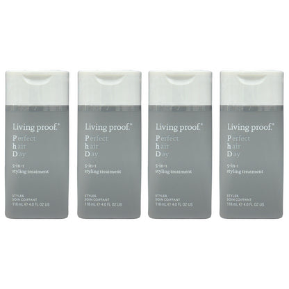 Living Proof Perfect Hair Day (Phd) 5-in-1 Styling Treatment 4 Oz (Pack of 4) - Beauty Gables 