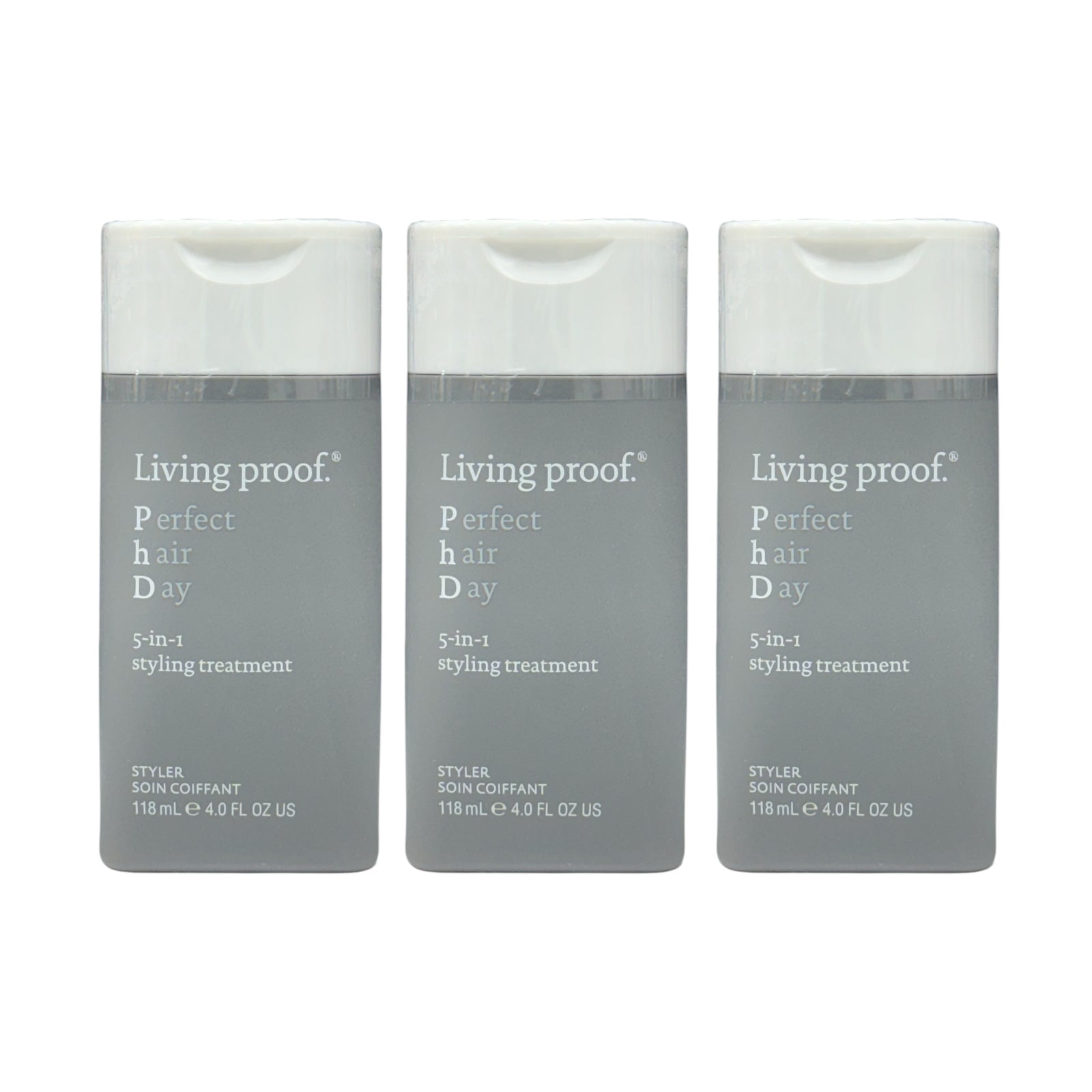 Living Proof Perfect Hair Day (Phd) 5-in-1 Styling Treatment 4 Oz (Pack of 3) - Beauty Gables 