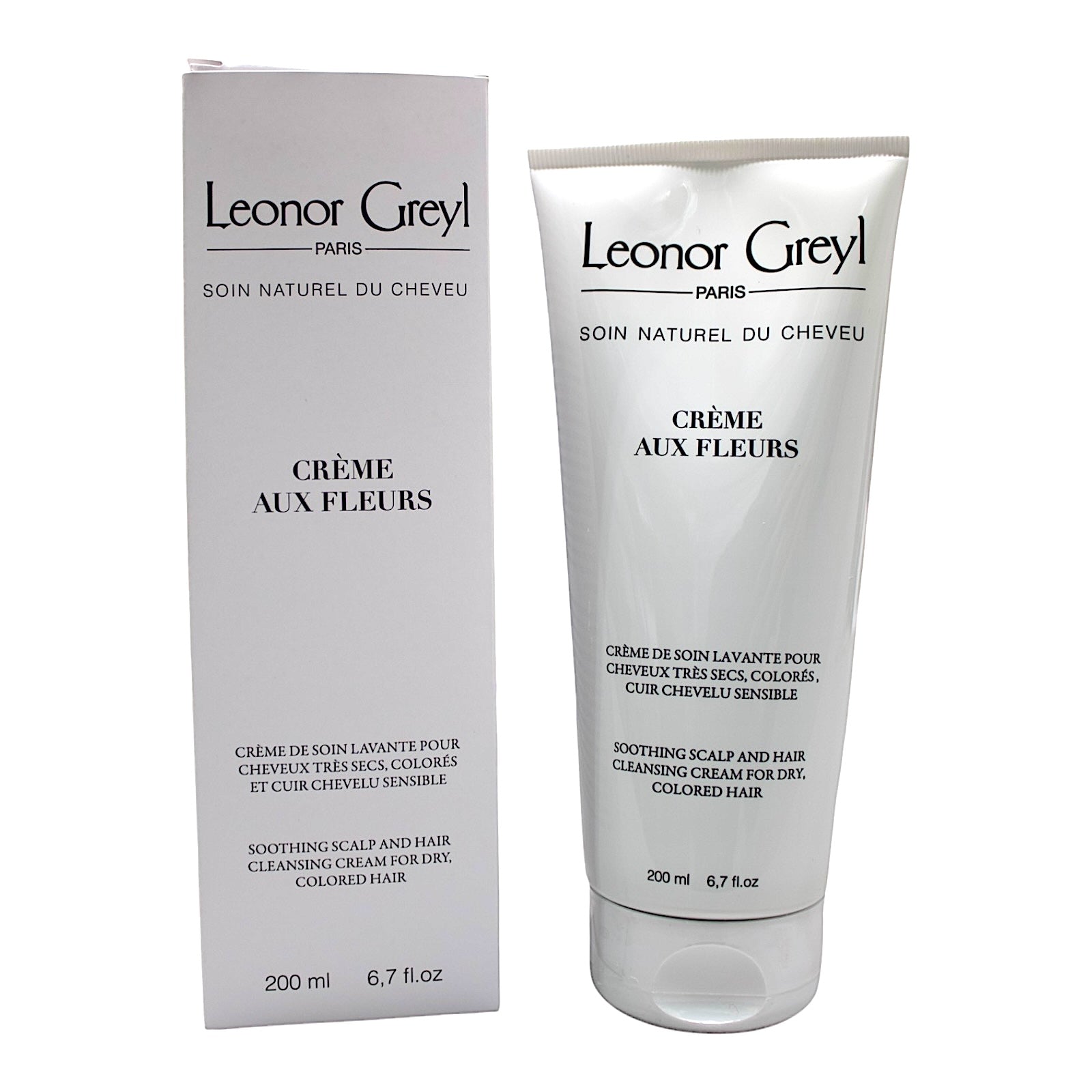 Leonor Greyl Creme Aux Fleurs Treatment Cream Shampoo 6.7 Oz - Beauty Gables