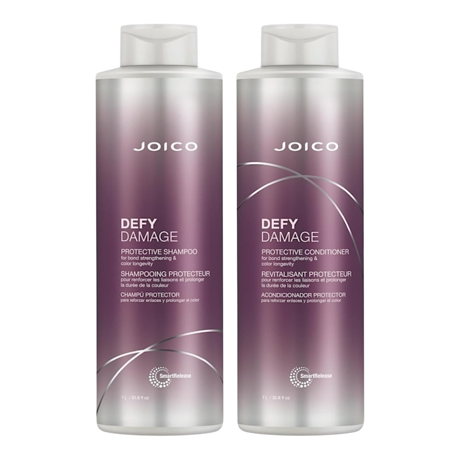 Joico Defy Damage Protective Shampoo & Conditioner 33.8 Oz Set - Beauty Gables
