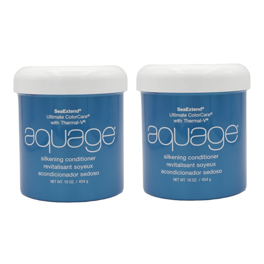 Aquage Silkening Conditioner 16 Oz (Pack of 2) - Beauty Gables 