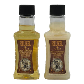 Reuzel Daily Shampoo & Conditioner 3.38 Oz Set - Beauty Gables 