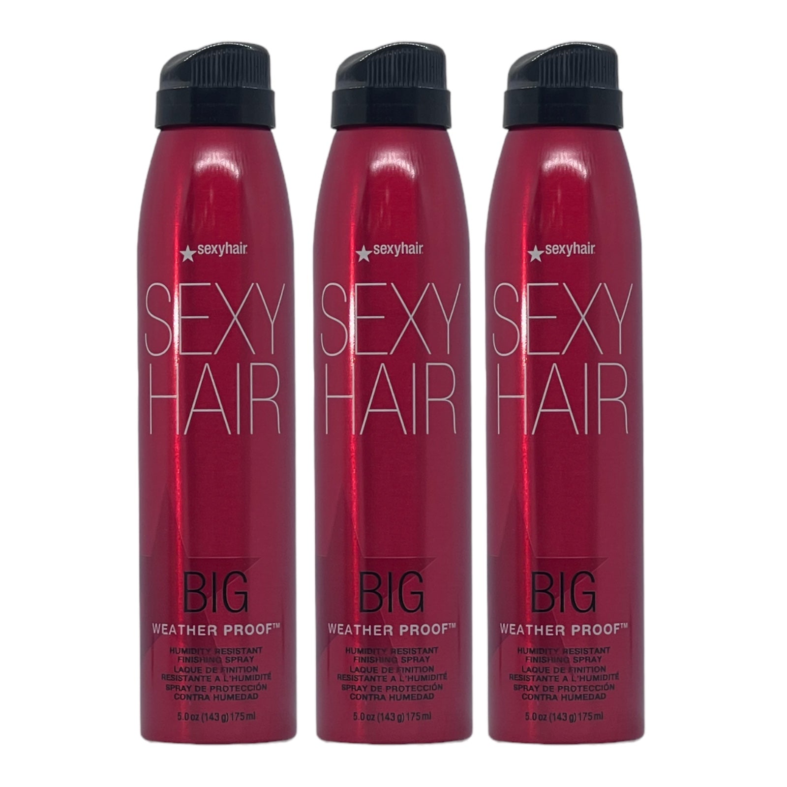 Sexy Hair Big Sexy Hair Weather Proof 5 Oz (Pack of 3) - Beauty Gables 
