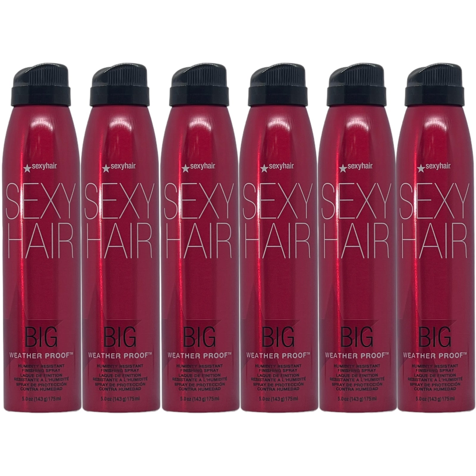 Sexy Hair Big Sexy Hair Weather Proof 5 Oz (Pack of 6) - Beauty Gables 