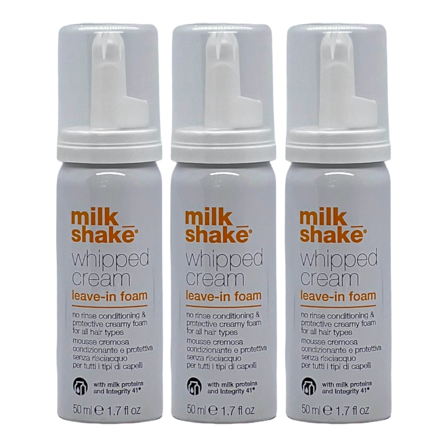 Milk Shake Whipped Cream Leave-in Foam 1.7 Oz (Pack of 3) - Beauty Gables 