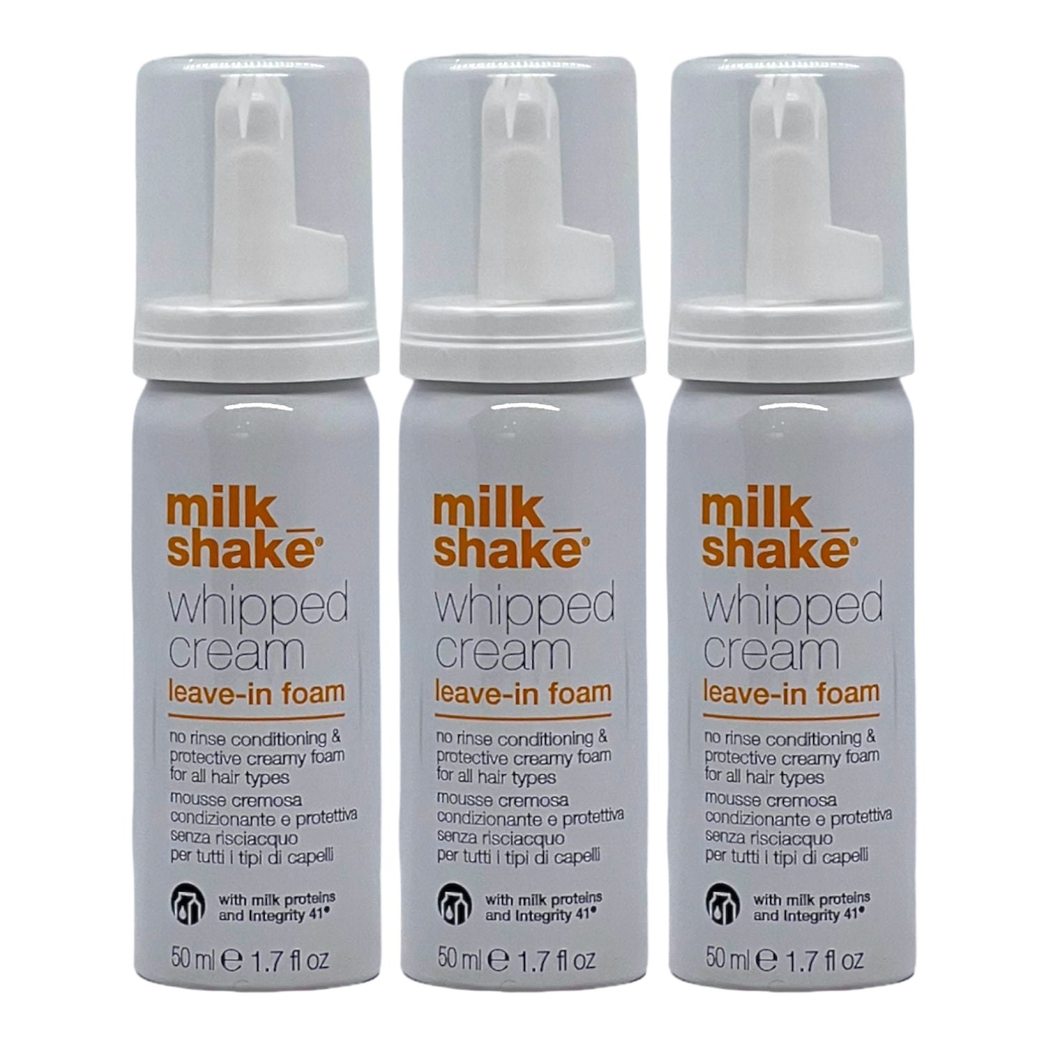 Milk Shake Whipped Cream Leave-in Foam 1.7 Oz (Pack of 3) - Beauty Gables 