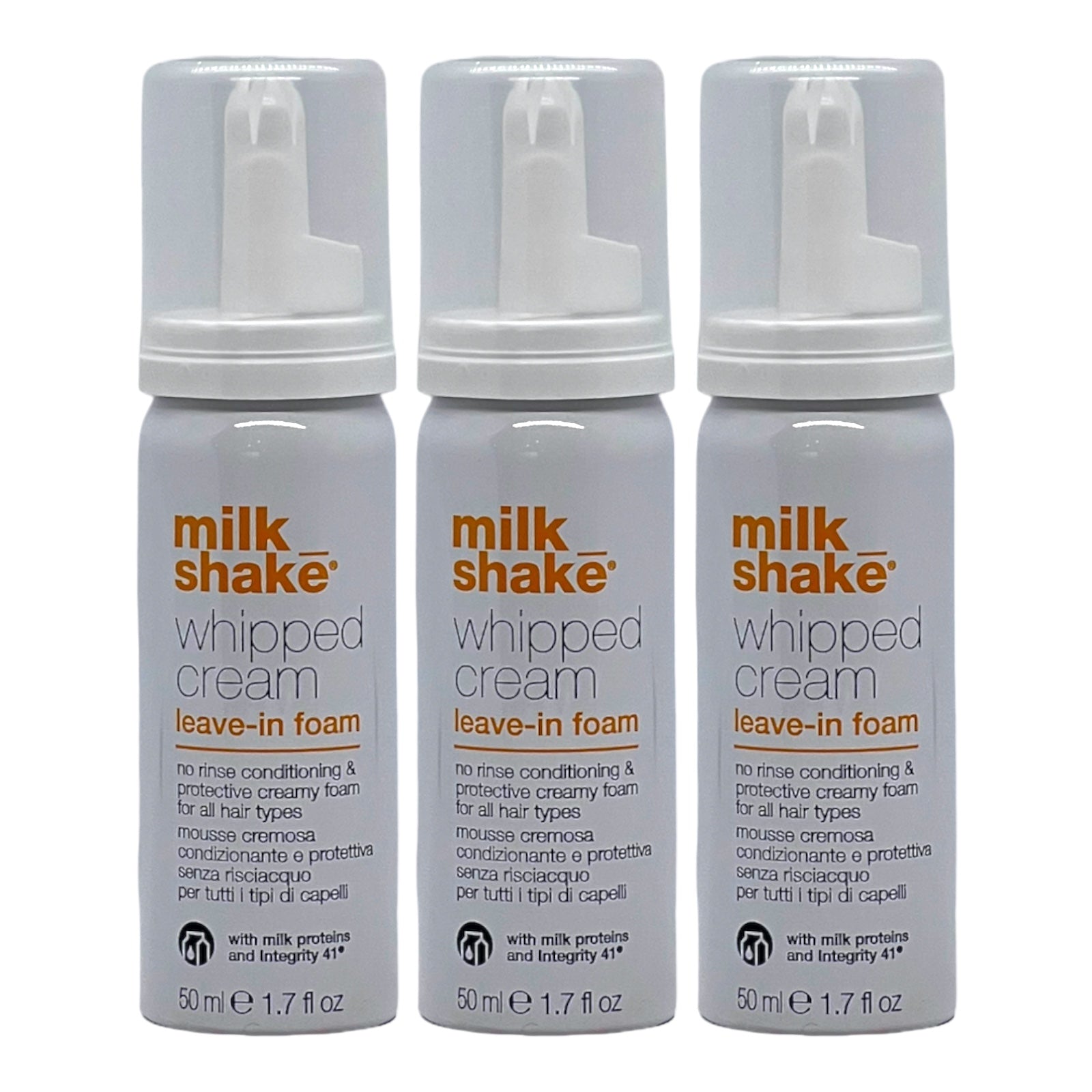 Milk Shake Whipped Cream Leave-in Foam 1.7 Oz (Pack of 3) - Beauty Gables 