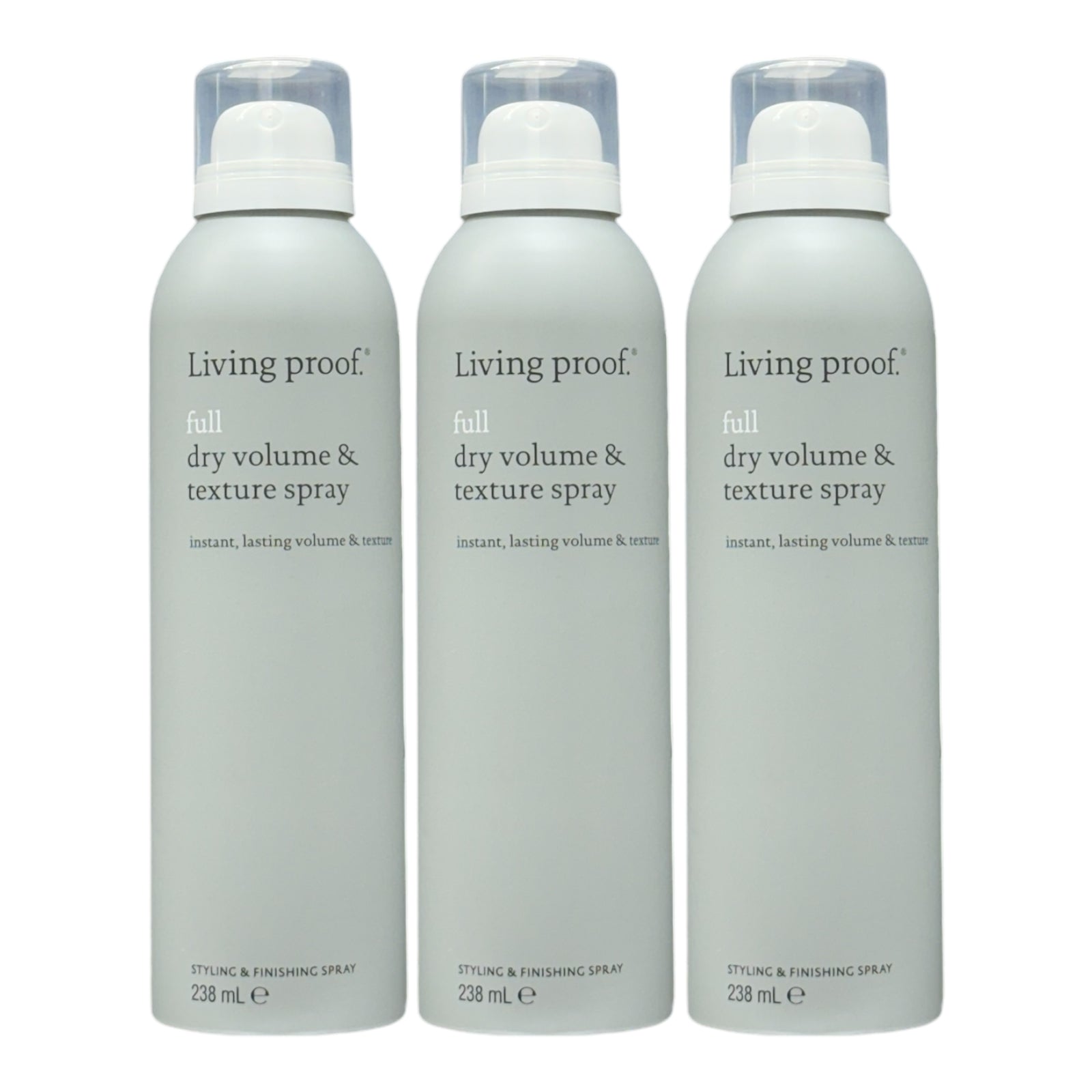 Living Proof Full Dry Volume & Texture Spray 7.5 Oz (Pack of 3) - Beauty Gables 