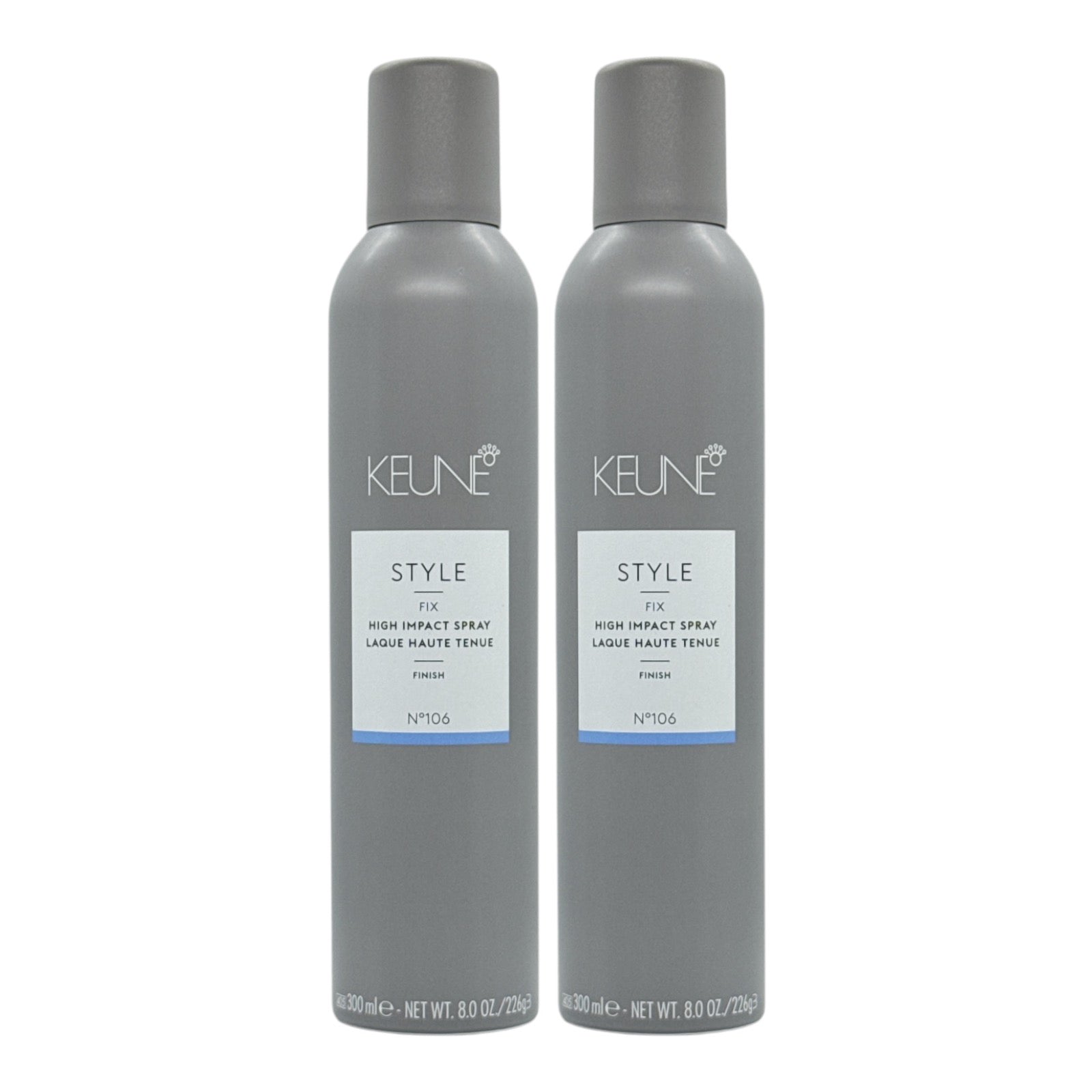 Keune Style Fix High Impact Spray Laque Finish 8 Oz (Pack of 2) - Beauty Gables 
