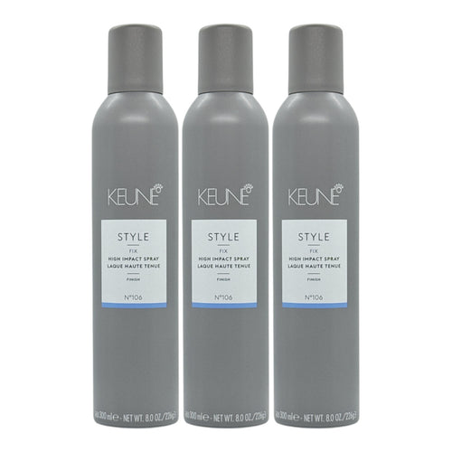 Keune Style Fix High Impact Spray Laque Finish 8 Oz (Pack of 3)