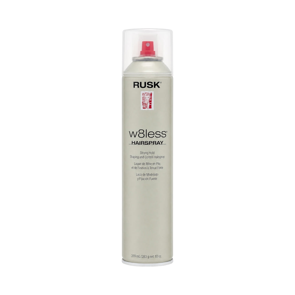 Rusk W8less Strong Hold Shaping and Control Hairspray 10 Oz