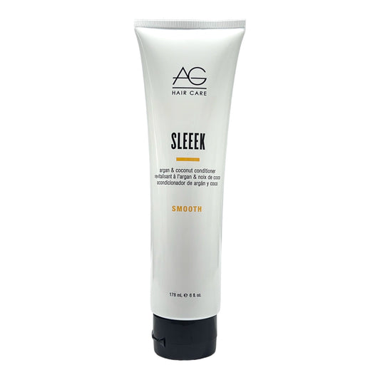 AG Hair Sleeek Argan & Coconut Conditioner 6 Oz - Beauty Gables 