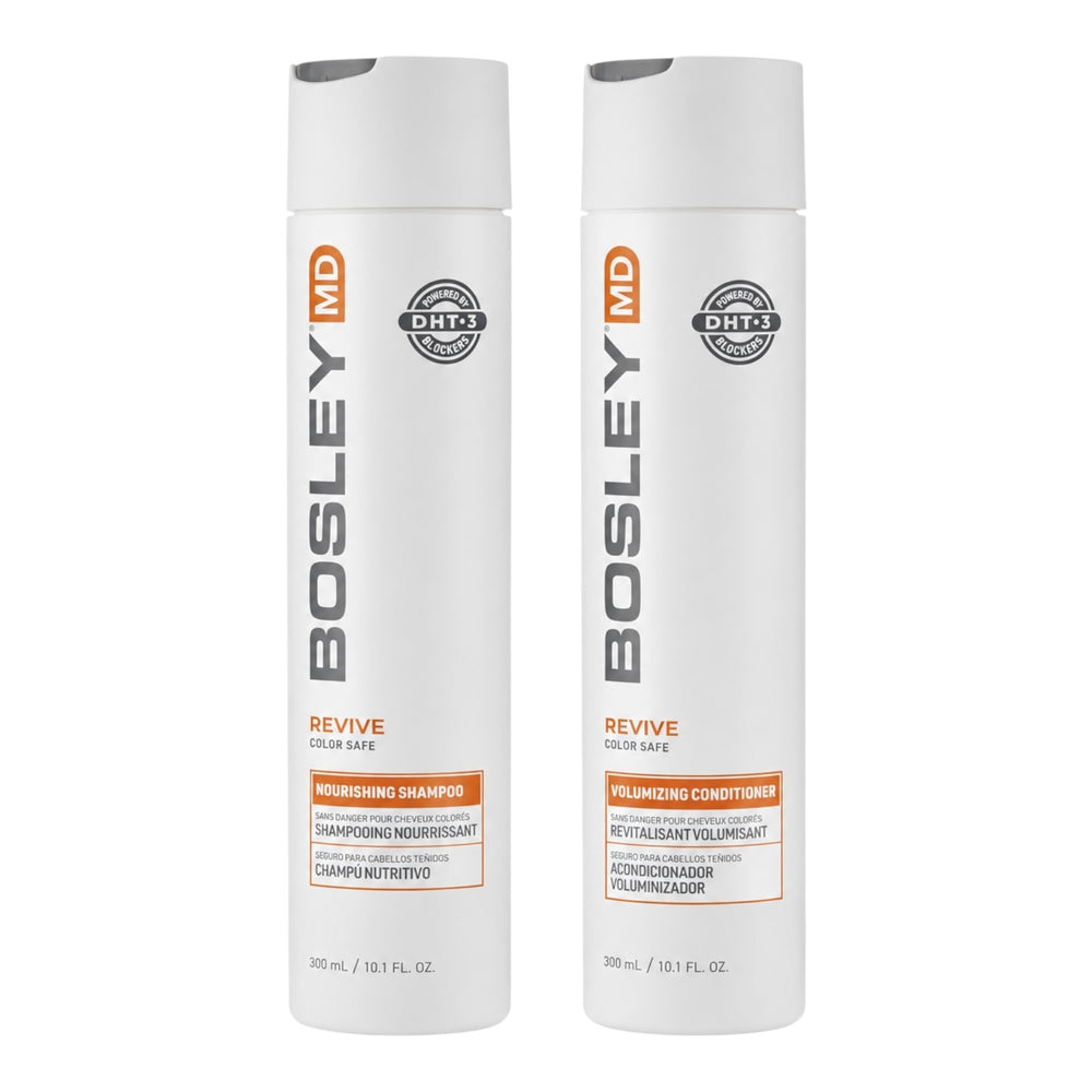 Bosley Revive Color Safe Shampoo & Conditioner 10.1 Oz Set