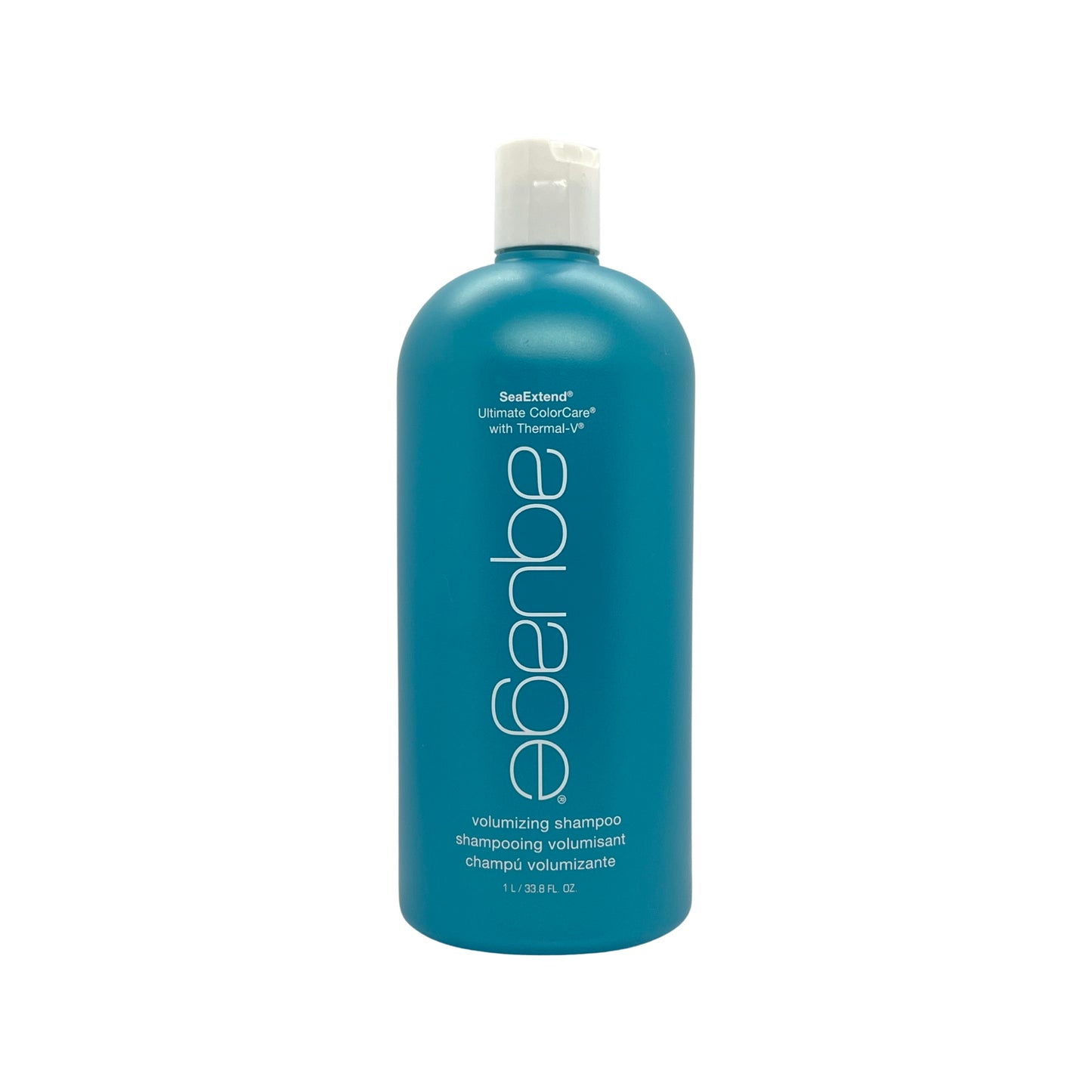 Aquage SeaExtend Volumizing Shampoo With Thermal-V 33.8 Oz - Beauty Gables 