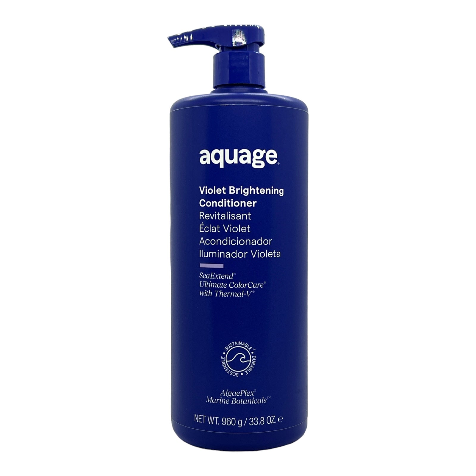 Aquage Violet Brightening Conditioner 33.8 Oz - Beauty Gables 