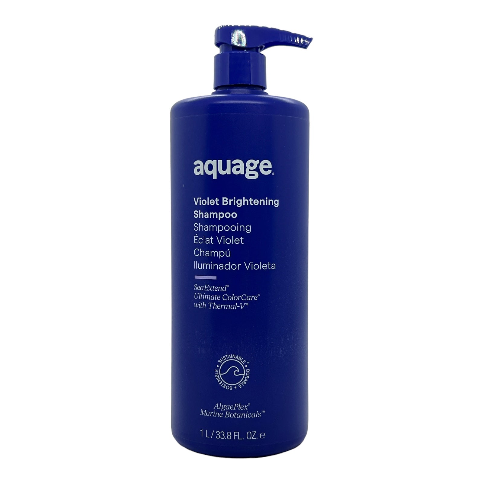 Aquage Violet Brightening Shampoo 33.8 Oz - Beauty Gables 