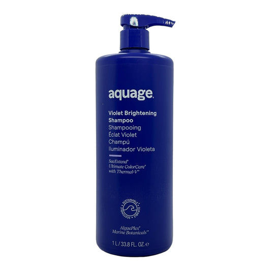 Aquage Violet Brightening Shampoo 33.8 Oz - Beauty Gables 