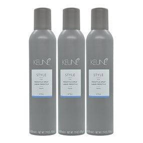 Keune Style Fix Freestyle Spray Laque Finish 7.9 Oz (Pack of 3) - Beauty Gables 