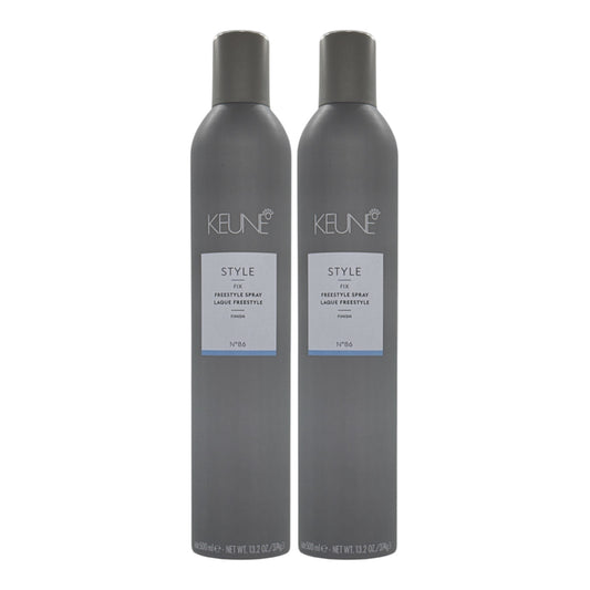 Keune Style Fix Freestyle Spray Laque Finish 13.2 Oz (Pack of 2) - Beauty Gables 