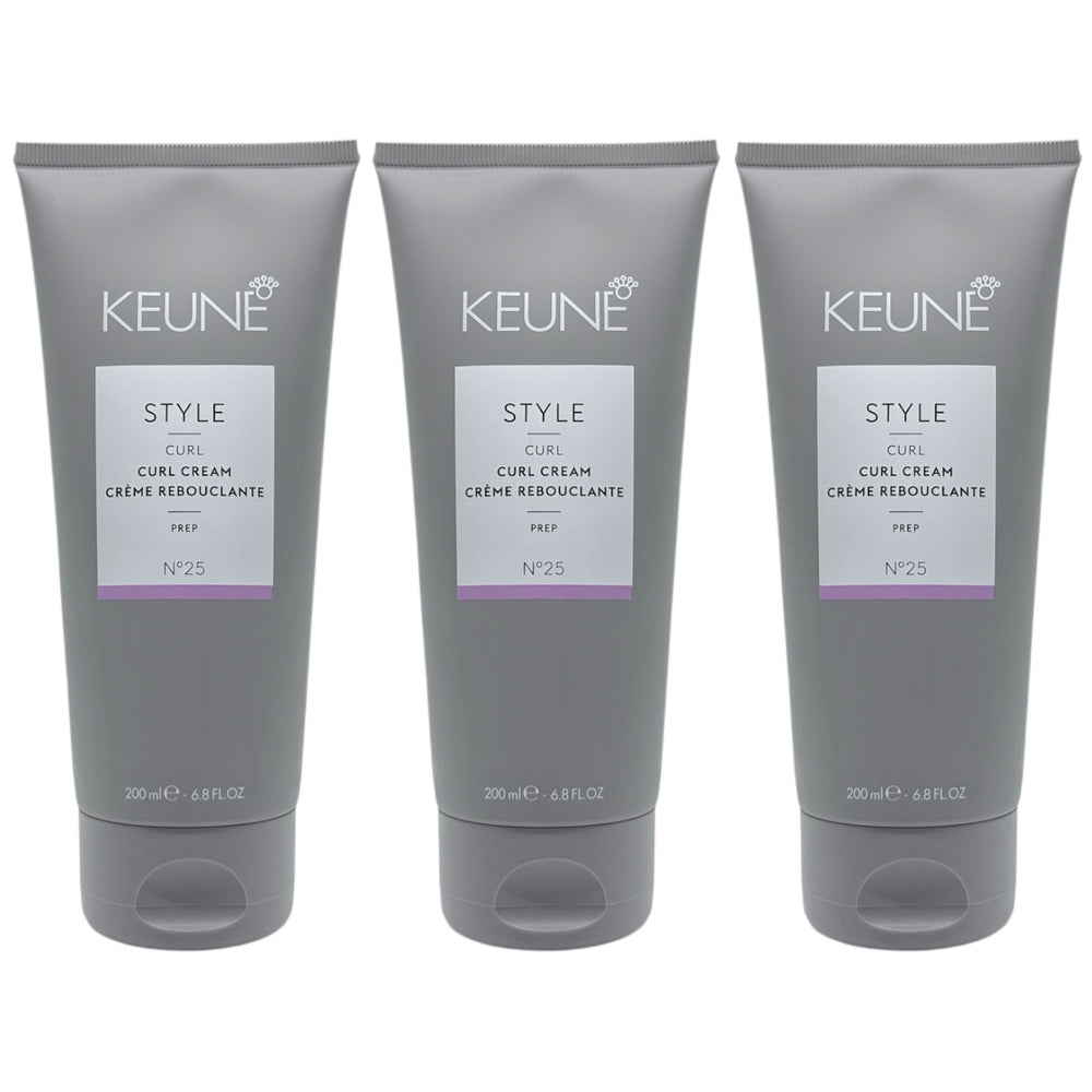 Keune Style Curl Cream 6.8 Oz (Pack of 3)