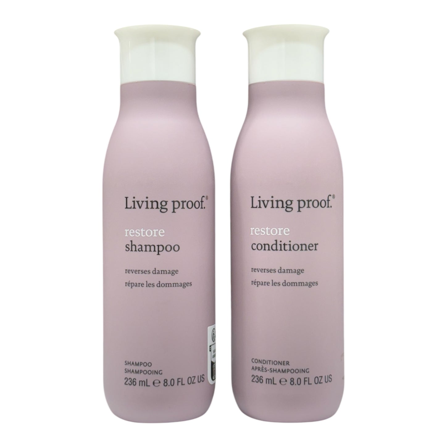 Living Proof Restore Shampoo & Conditioner 8 Oz Set - Beauty Gables 