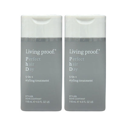 Living Proof Perfect Hair Day (Phd) 5-in-1 Styling Treatment 4 Oz (Pack of 2) - Beauty Gables 
